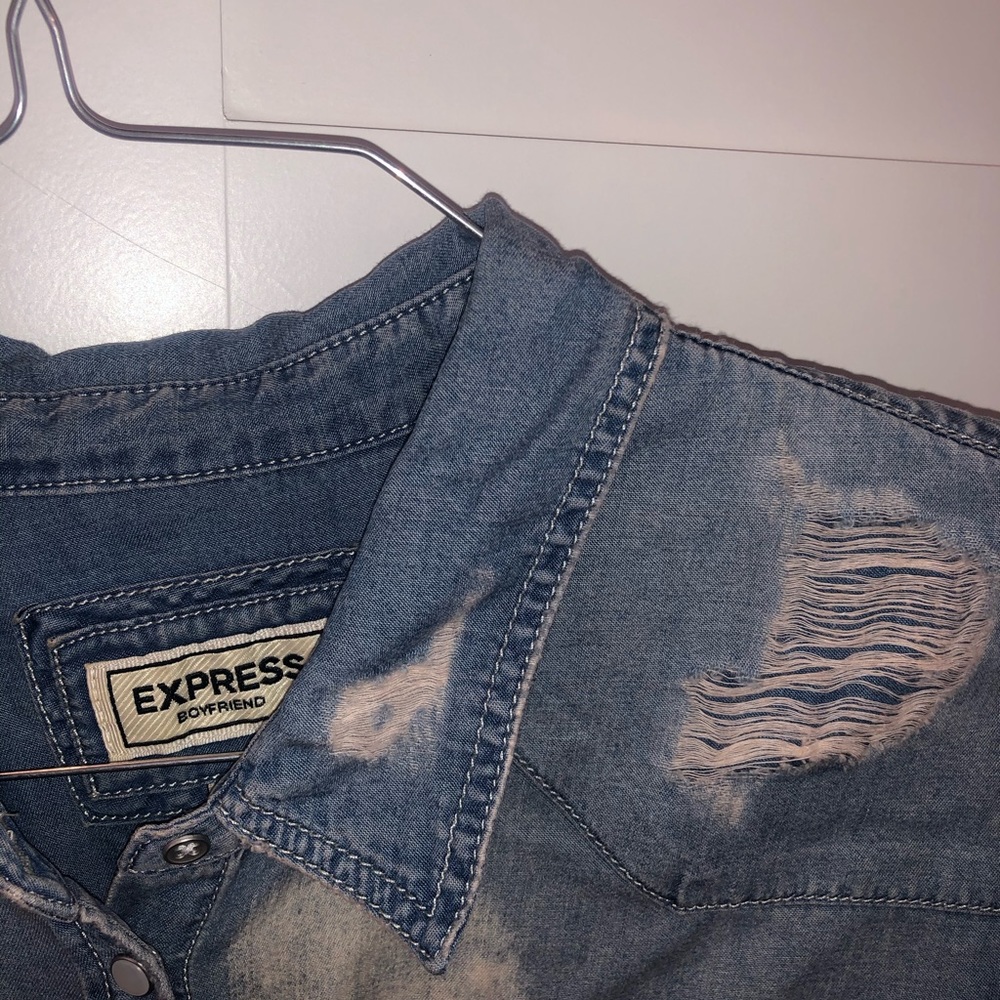 Express boyfriend jean shirt - Picture 5 of 6